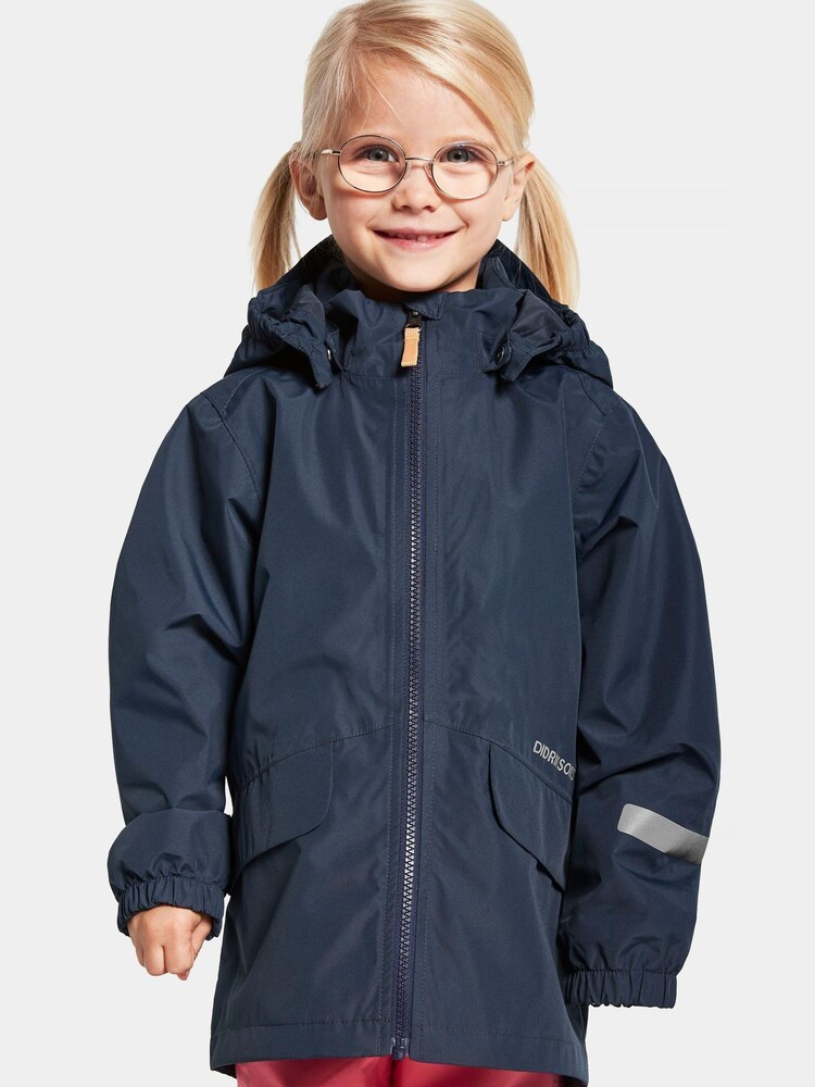 Didriksons Blue Norma Kids Jacket - Image 1 of 4