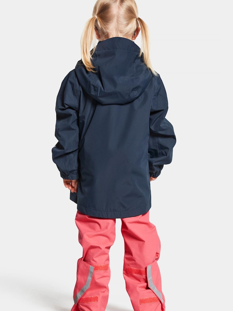 Didriksons Blue Norma Kids Jacket - Image 2 of 4