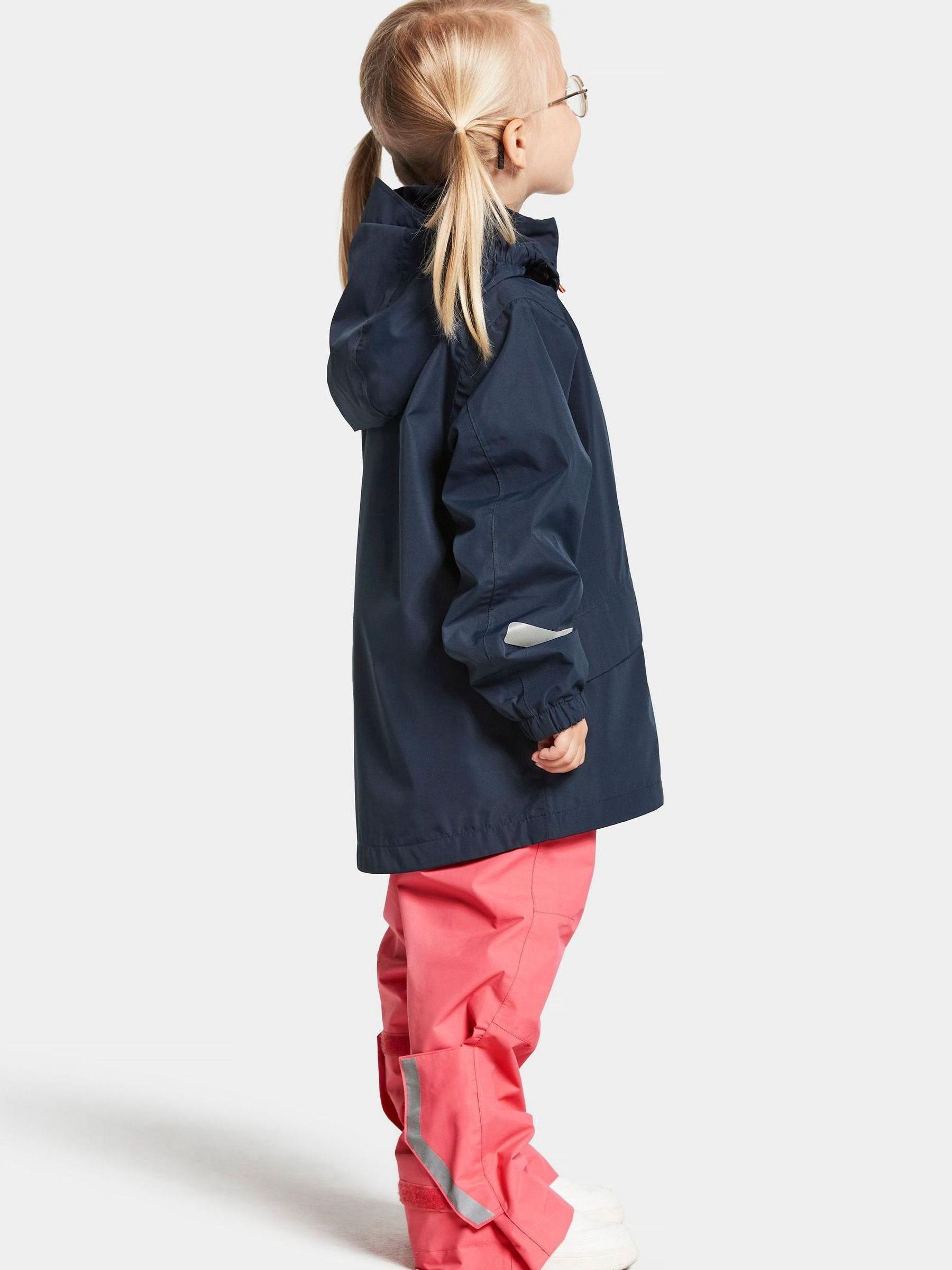 Didriksons Blue Norma Kids Jacket - Image 4 of 4