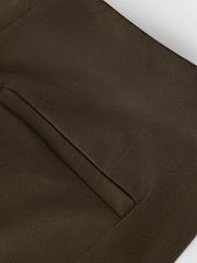Whistles Green Pintuck Kickflare Trousers - Image 5 of 5