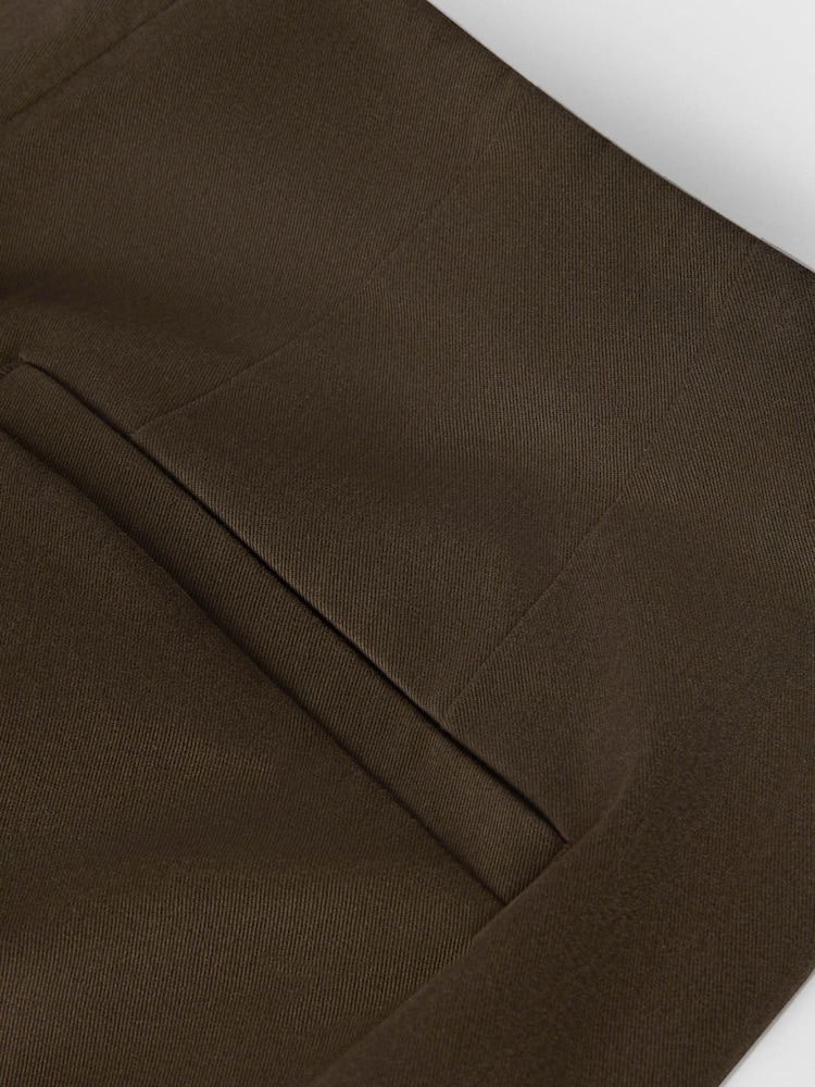 Whistles Green Pintuck Kickflare Trousers - Image 5 of 5 Whistles Green Pintuck Kickflare Trousers - Image 5 of 5