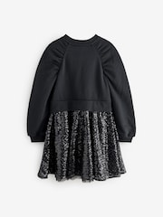 Baker by Ted Baker Sequin Pleated Sweat Dress - Image 6 of 8