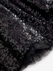 Baker by Ted Baker Sequin Pleated Sweat Dress - Image 8 of 8