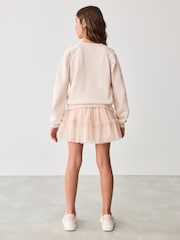 Baker by Ted Baker 2 Piece Sweat Top and Tulle Mesh Skirt Set - Image 2 of 8