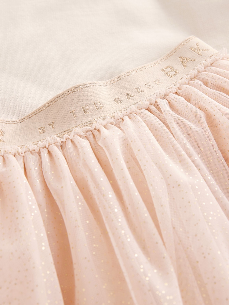 Baker by Ted Baker 2 Piece Sweat Top and Tulle Mesh Skirt Set - Image 8 of 8