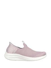 Morado - Modelo de mujer Ultra Flex 3.0 de Skechers Zapatillas de deporte sin cordones - Imagen 2 de 5