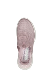 Morado - Modelo de mujer Ultra Flex 3.0 de Skechers Zapatillas de deporte sin cordones - Imagen 4 de 5