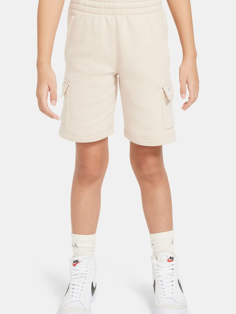 Nike Neutral Club Fleece Cargo Shorts - Image 1 of 9