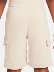 Nike Neutral Club Fleece Cargo Shorts - Image 4 of 9
