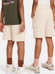 Nike Neutral Club Fleece Cargo Shorts - Image 8 of 9