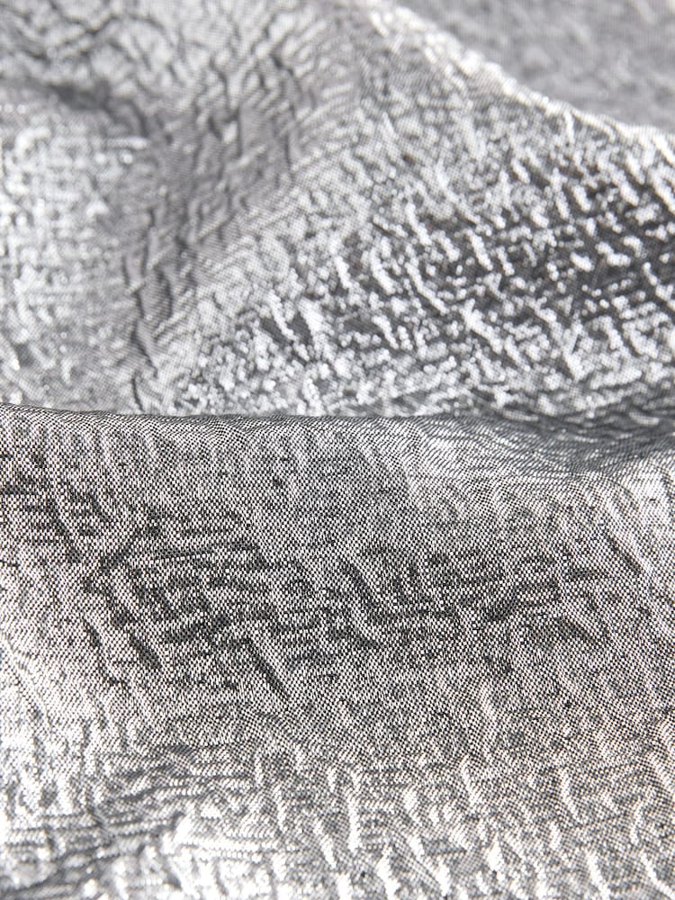 Baker by Ted Baker Silver T-Shirt and Bow Skirt Set - Image 6 of 7