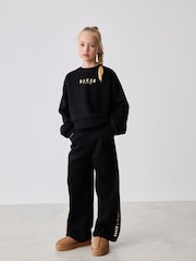 Baker by Ted Baker Back Print Sweat and Wide Leg Joggers Set - Image 1 of 11