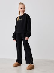 Baker by Ted Baker Back Print Sweat and Wide Leg Joggers Set - Image 2 of 11