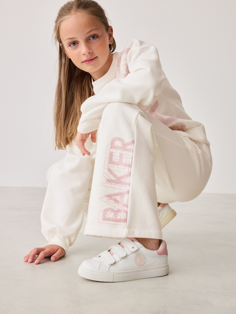 Baker by Ted Baker Back Print Sweat and Wide Leg Joggers Set - Image 6 of 13