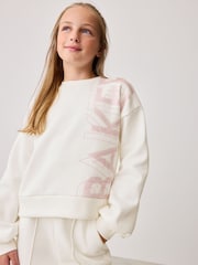 Baker by Ted Baker Back Print Sweat and Wide Leg Joggers Set - Image 7 of 13