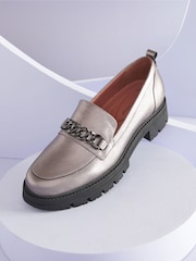 Pewter Forever Comfort With Motionflex Chunky Loafers - Image 2 of 6
