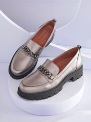 Pewter Forever Comfort With Motionflex Chunky Loafers - Image 3 of 6