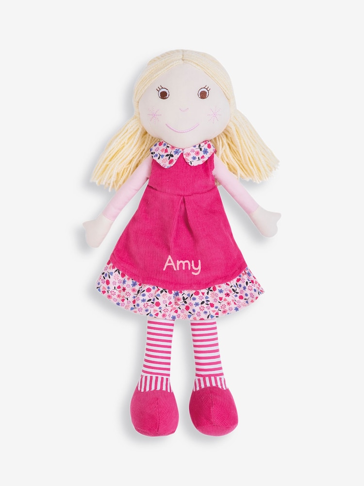 JoJo Maman Bébé Freya Personalised Freya Rag Doll - Image 1 of 2