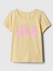 Gap Yellow Graphic Short Sleeve Crew Neck T-Shirt (Newborn-5yrs) - Image 1 of 1