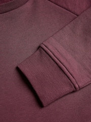 Burgundy Red 1 Pack Crew Neck School Sweater (3-16yrs) - Image 3 of 3