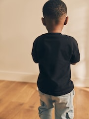 Black Bear 100% Cotton Short Sleeve Character T-Shirt (3mths-7yrs) - Image 2 of 5