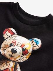 Black Bear 100% Cotton Short Sleeve Character T-Shirt (3mths-7yrs) - Image 5 of 5