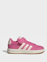 adidas Pink Grand Court Children Shoes - Image 1 of 10