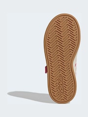 adidas Pink Grand Court Children Shoes - Image 8 of 10