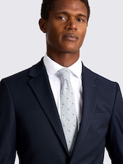 MOSS Ink Blue Slim Suit Jacket - Image 6 of 6