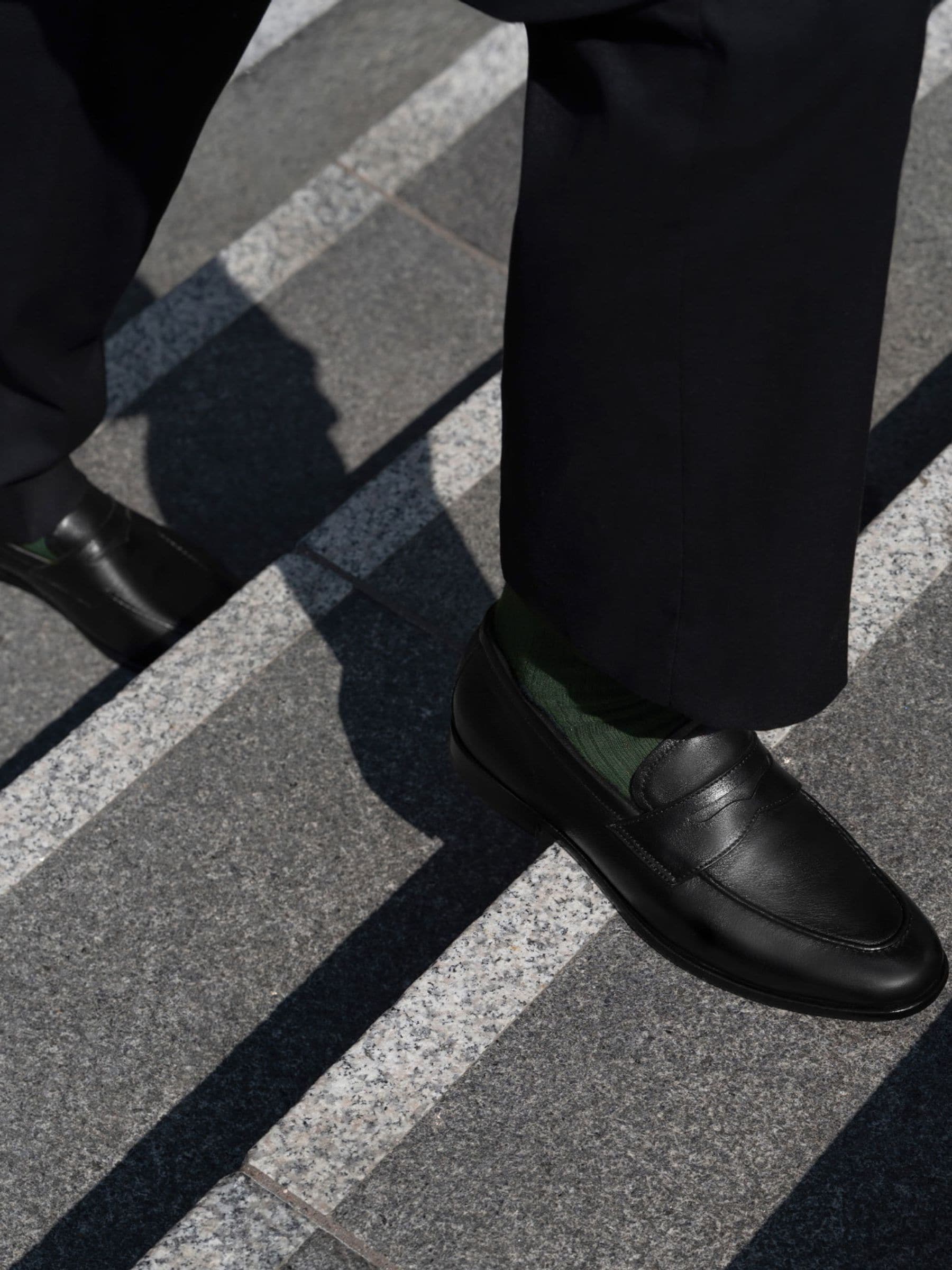 Dune London Men's Black Salford Loafers