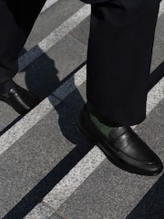 Dune London Black Salford Loafers - Image 1 of 7