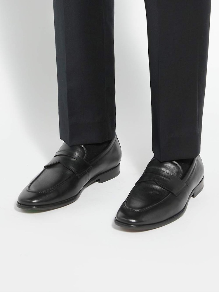 Dune London Black Salford Loafers - Image 2 of 7 Dune London Black Salford Loafers - Image 2 of 7