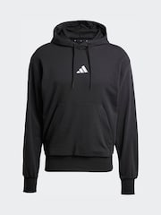 adidas Black Essentials Feelcosy French Terry Hoodie - Image 6 of 6