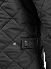 Barbour® Black Powell Quilted Jacket - Image 13 of 13
