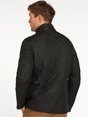 Barbour® Black Powell Quilted Jacket - Image 2 of 13