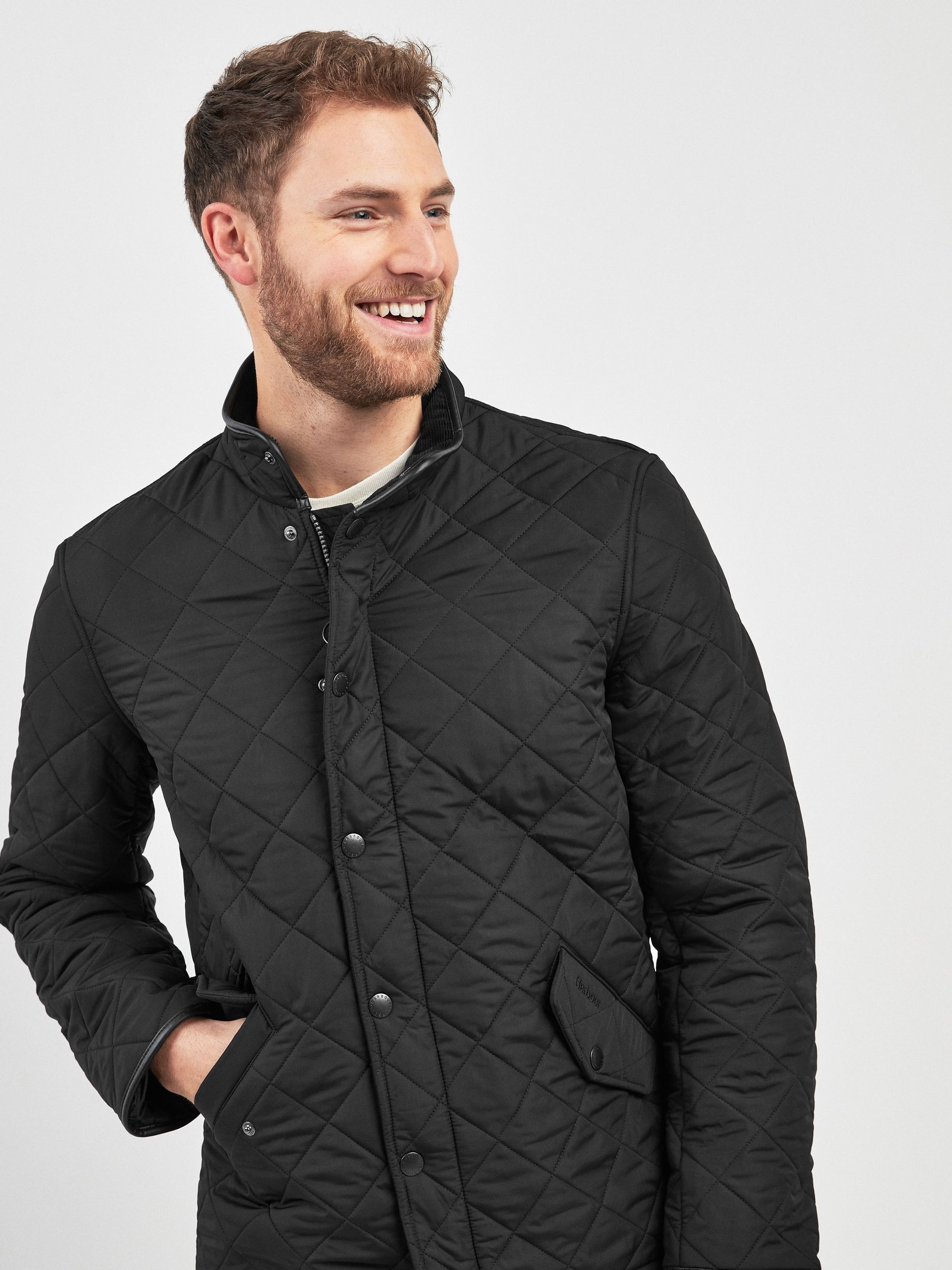Buy Barbour Black Powell Quilted Jacket from Next Germany