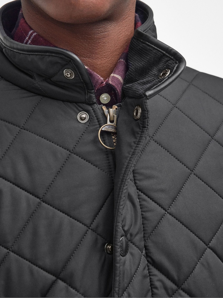 Clothing Barbour Black Powell Quilted Jacket Barbour® Black Powell