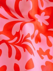 Light Pink Artisan Regular Fit Printed Swim Shorts - Image 6 of 13