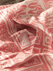 Light Pink Artisan Regular Fit Printed Swim Shorts - Image 7 of 13