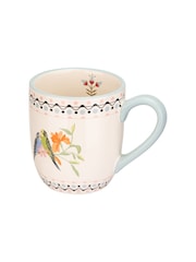 Cath Kidston Set of 4 Blue Budgie Breakfast Mugs - Image 3 of 3
