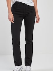 Levi's® Night Is Black 724 High Rise Straight Jeans - Image 3 of 6