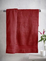 Red Berry Egyptian Cotton Towel - Image 2 of 5