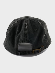 Von Dutch Black Busted Dad Cap - Image 4 of 4
