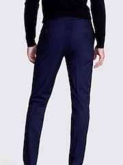 MOSS Ink Blue Slim Stretch Suit: Trousers - Image 2 of 4