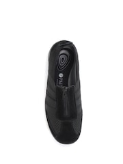 Pavers Black Pavers Ladies Casual Zip Up Trainers - Image 4 of 5