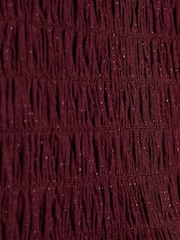 River Island Brown Asymetric Crochet Flower Dress - Image 4 of 4
