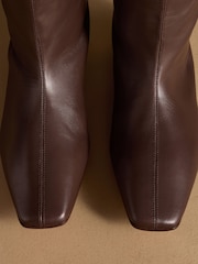 Russell & Bromley Brown Carden Knee High Boots - Image 7 of 7