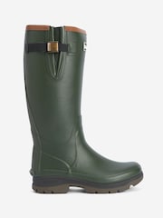 Barbour® Olive Green Tempest Wellies - Image 4 of 9