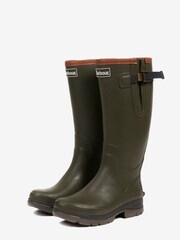 Barbour® Olive Green Tempest Wellies - Image 5 of 9