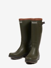 Barbour® Olive Green Tempest Wellies - Image 6 of 9